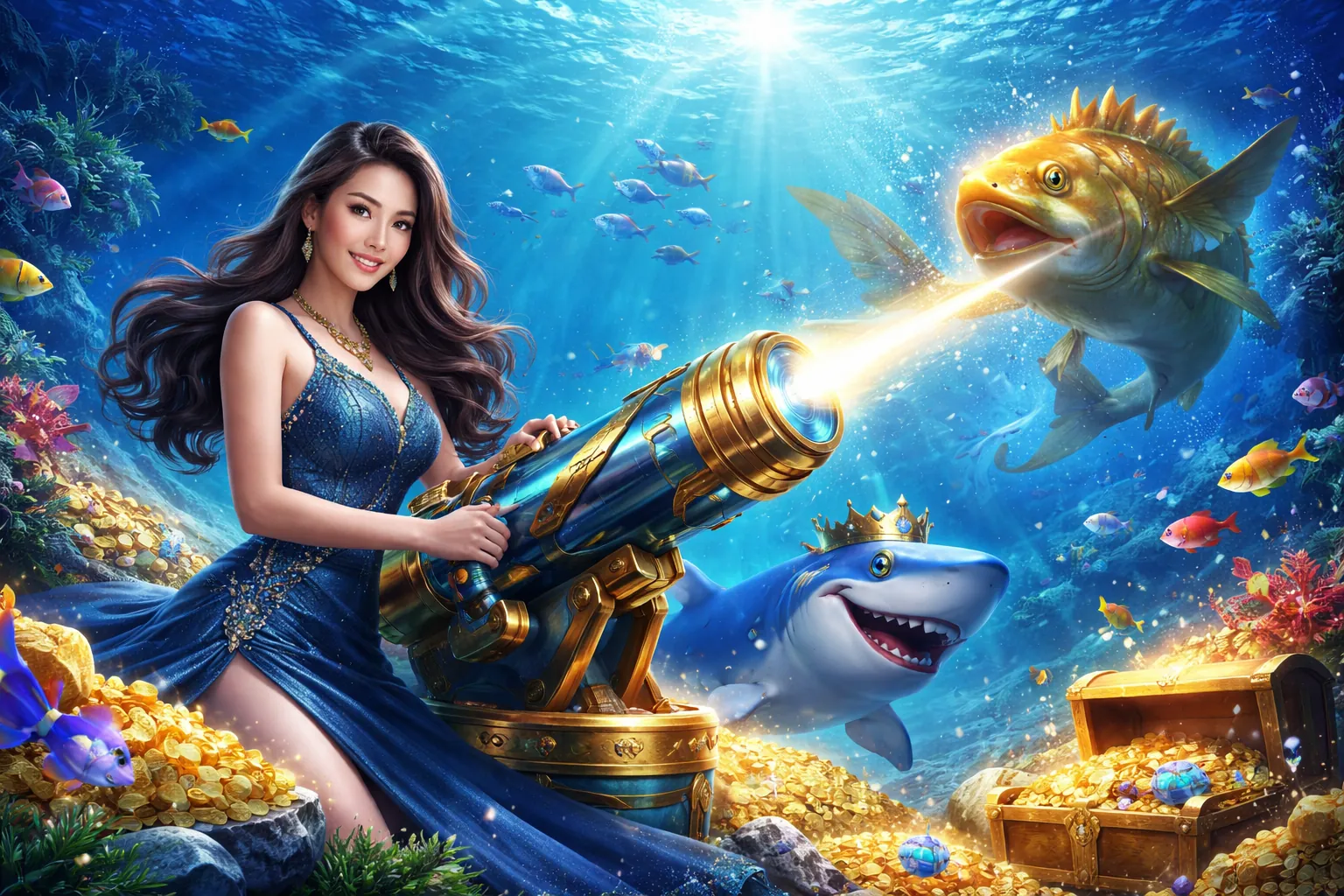 Thế giới bắn cá sống động tại daga ae888